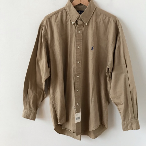 Ralph Lauren Other - NWT Ralph Lauren khaki coloured button down